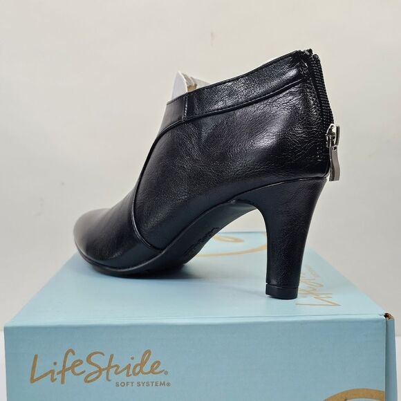 NIB Lifestride Black Georgia Bootie - Picture 2 of 7
